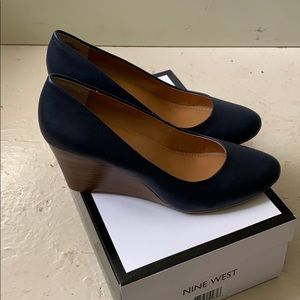 Nine West Jazzin Almond Toe Wedges